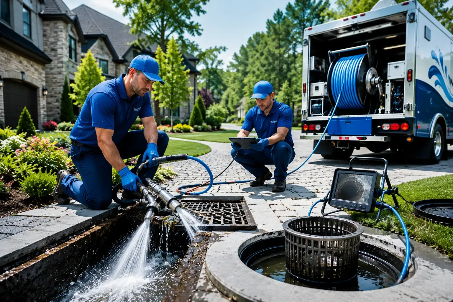Local outdoor drain cleaning professionals in Rossville, KS